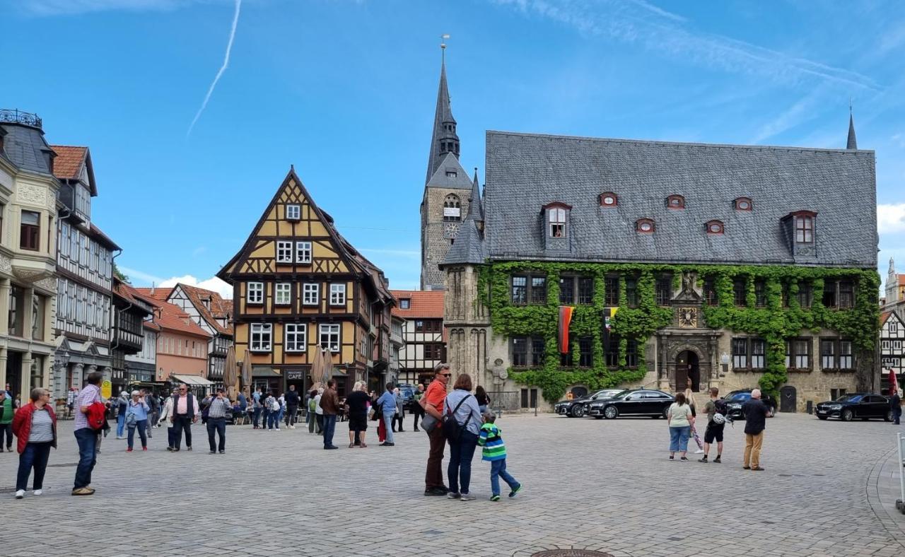 Fewo Otto- Sanierte Ferienwohnung Im Einzeldenkmal Quedlinburg Dış mekan fotoğraf
